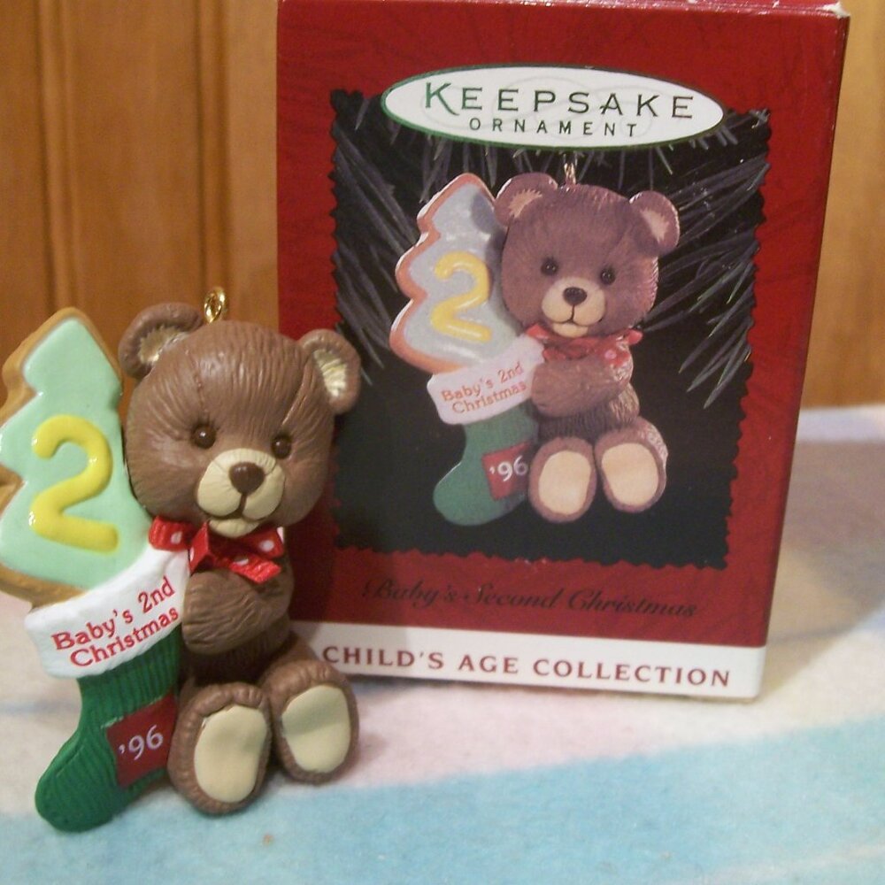 Hallmark Keepsake Ornament Baby's 2nd Christmas 96
